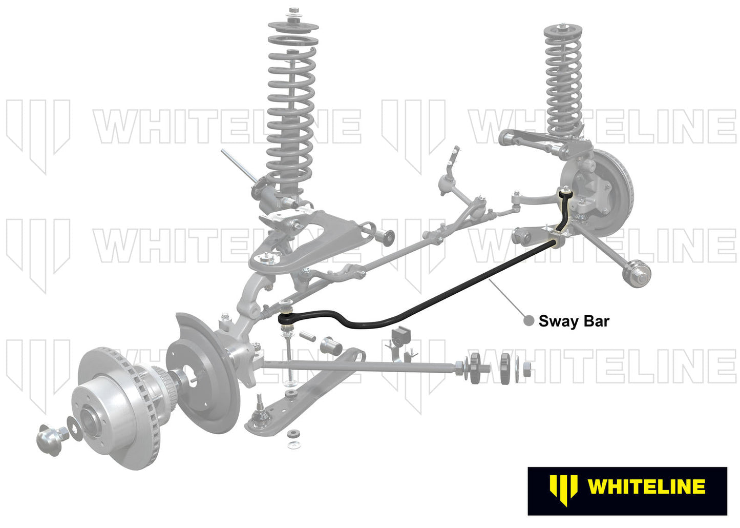 Front Sway Bar - 22mm Non Adjustable to Suit Ford Falcon XK-XP