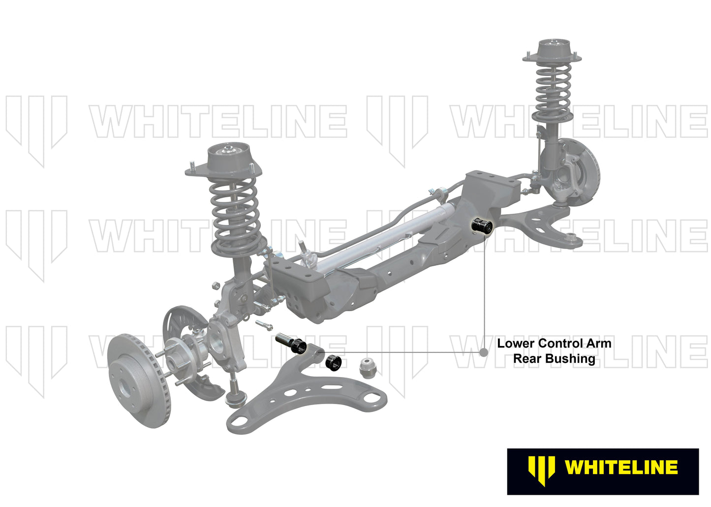Front Control Arm Lower - Bushing Kit to Suit Hyundai Accent and Kia Rio