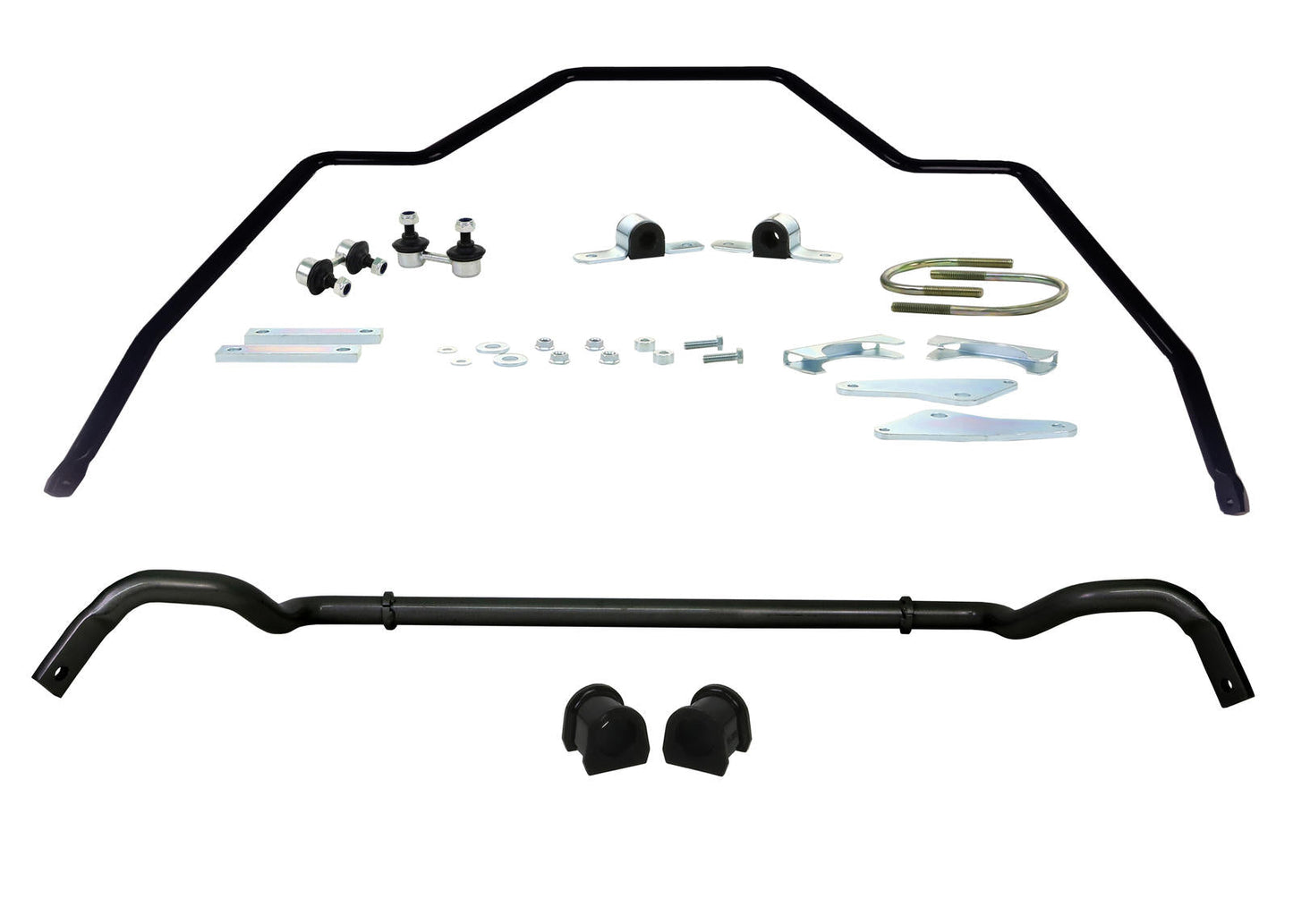 Front and Rear Sway Bar - Vehicle Kit to Suit Mitsubishi Triton MQ, MR 4wd