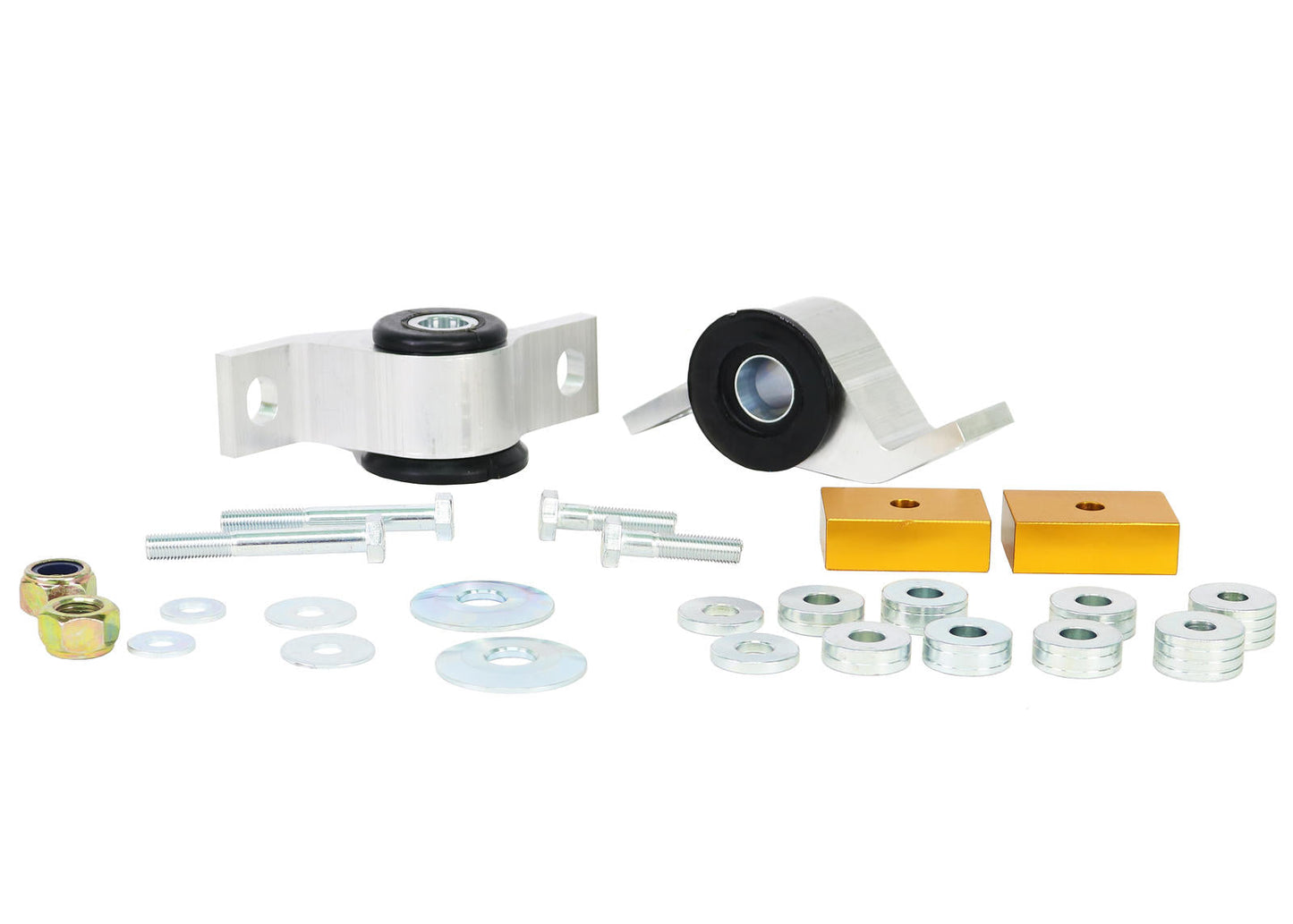 Front Control Arm Lower - Inner Rear Bushing Double Offset Kit to Suit Subaru Impreza GD incl WRX/STi