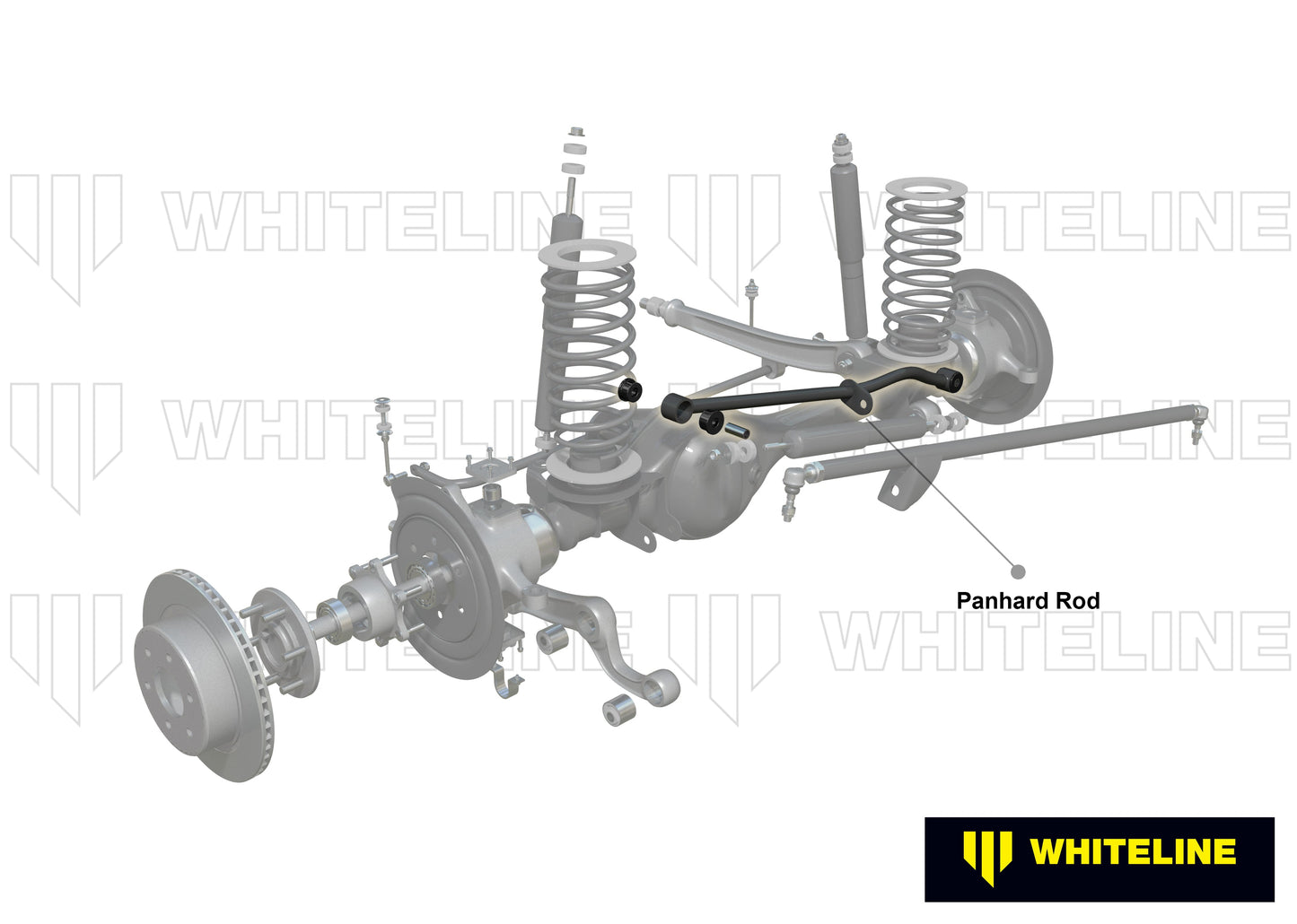 Front Panhard Rod to Suit Nissan Patrol GU Wagon