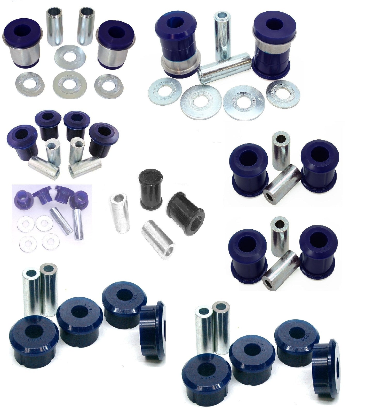 Superpro Front and Rear Suspension Bush Kit - Offset (KIT204K)