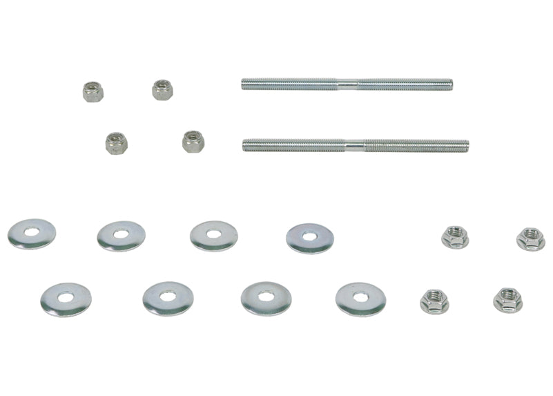 Universal Sway Bar Link - Treaded Rod and Bushings style - 280mm Without Bushings