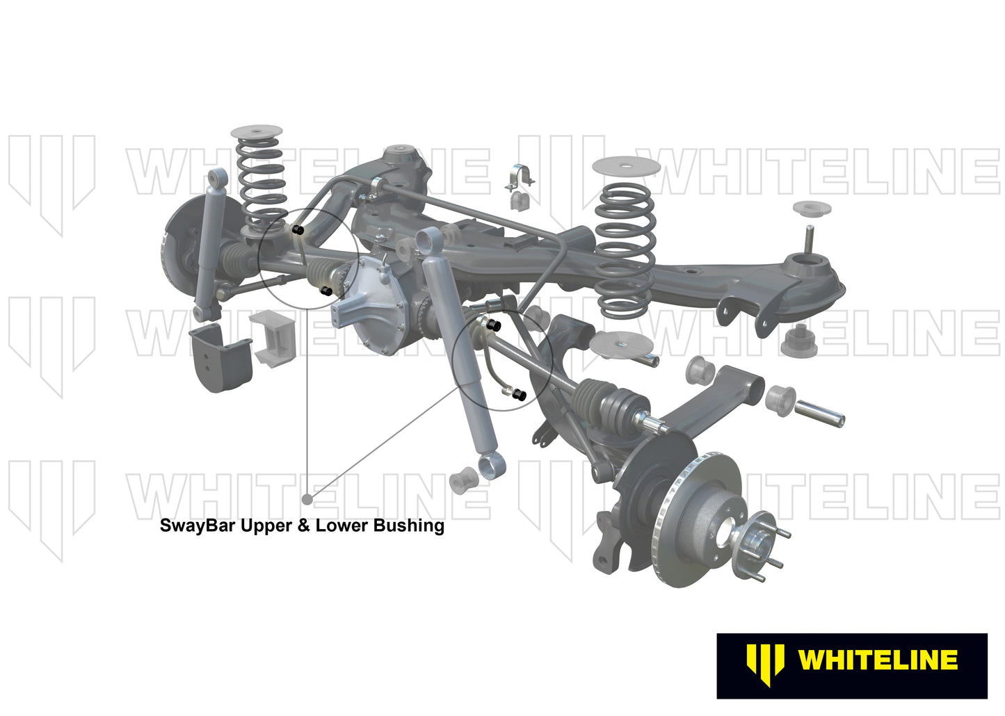 Rear Sway Bar Link - Bushing Kit to Suit Holden Commodore VN-VX and HSV
