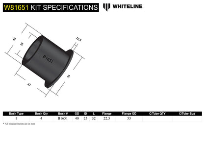 Front Leading Arm - To Chassis Bushing Kit to Suit Land Rover Defender, Discovery and Range Rover