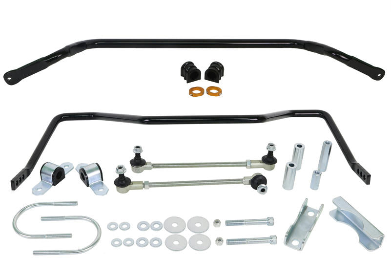 Front and Rear Sway Bar - Vehicle Kit to Suit Nissan Navara D40 4wd