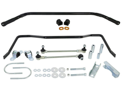 Front and Rear Sway Bar - Vehicle Kit to Suit Nissan Navara D40 4wd