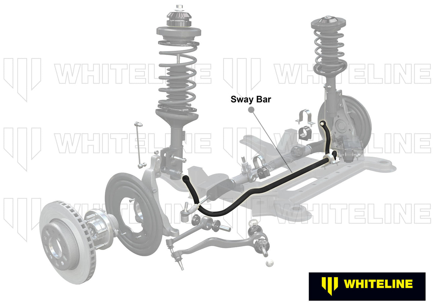 Front Sway Bar - 30mm 3 Point Adjustable to Suit Ford Mustang S550 FM, FN