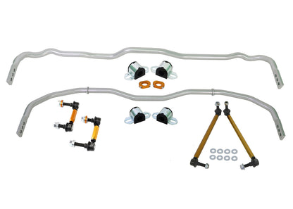 Front and Rear Sway Bar - Vehicle Kit to Suit Toyota Yaris XP Awd