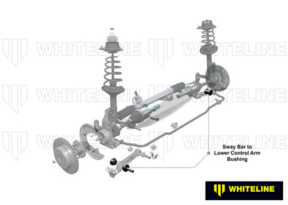 Front Control Arm Lower - Outer Bushing Kit to Suit Holden Barina and Suzuki Swift