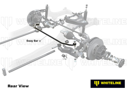 Front Sway Bar - 30mm Non Adjustable to Suit Toyota Land Cruiser 100 Series IFS