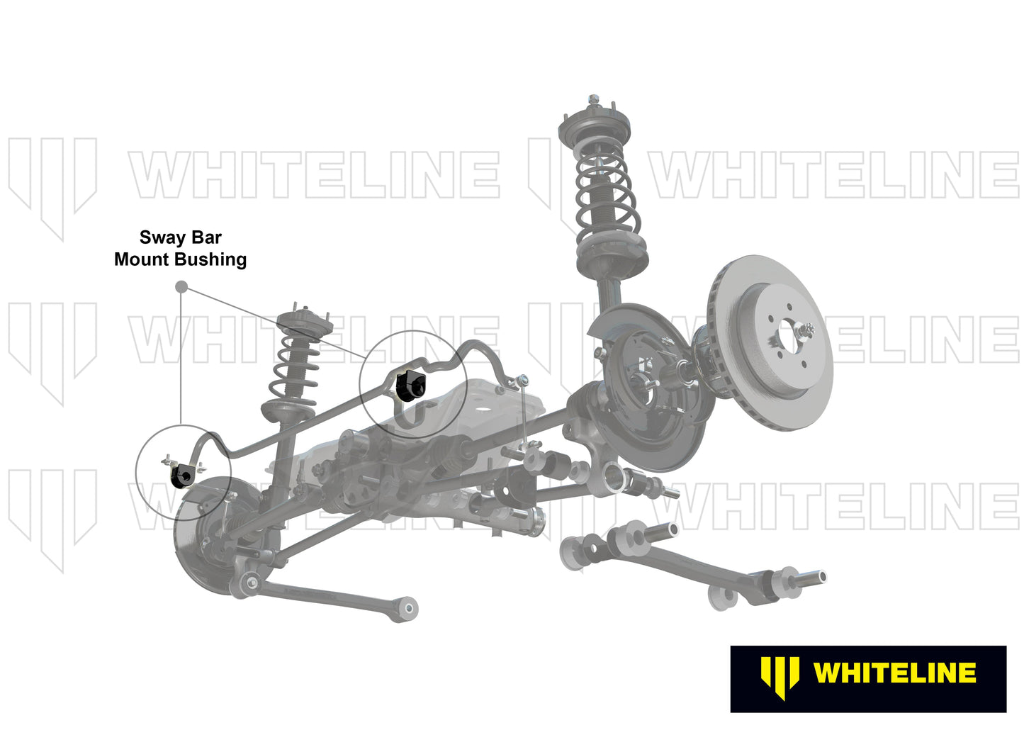 Rear Sway Bar Mount - Bushing Kit 18mm to Suit Nissan Maxima, Skyline and Pintara R31