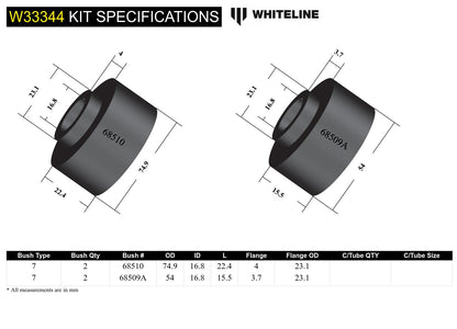 Front Shock Absorber - Upper Bushing Kit to Suit Toyota Land Cruiser 200 Series
