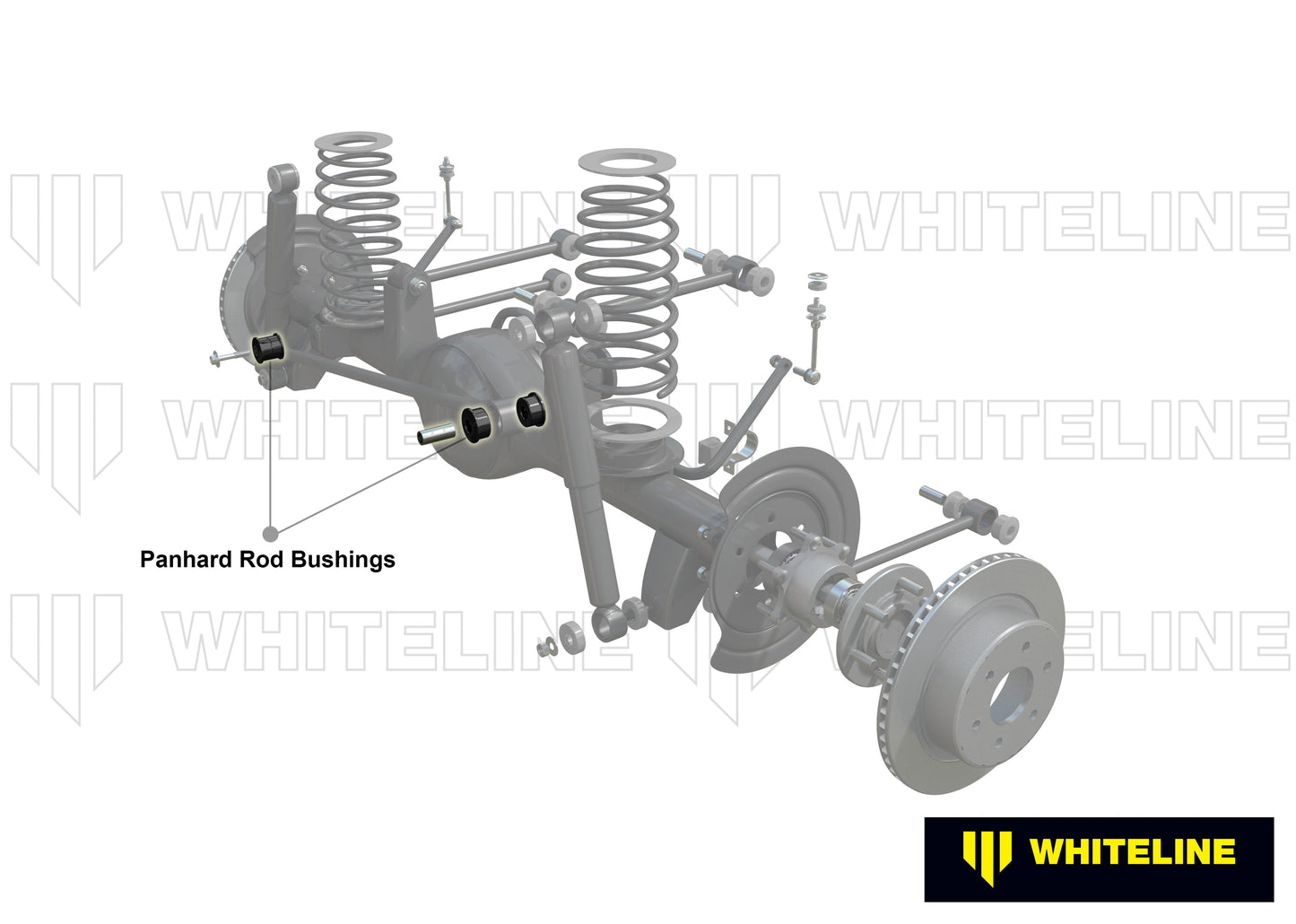 Rear Panhard Rod - Bushing Kit to Suit Nissan Elgrand E50