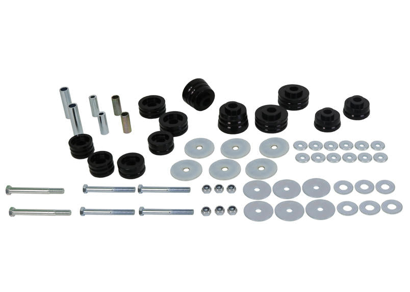 Front and Rear Body Mount - Bushing Kit to Suit Ford Ranger PJ, PK and Mazda BT-50 UN 4wd