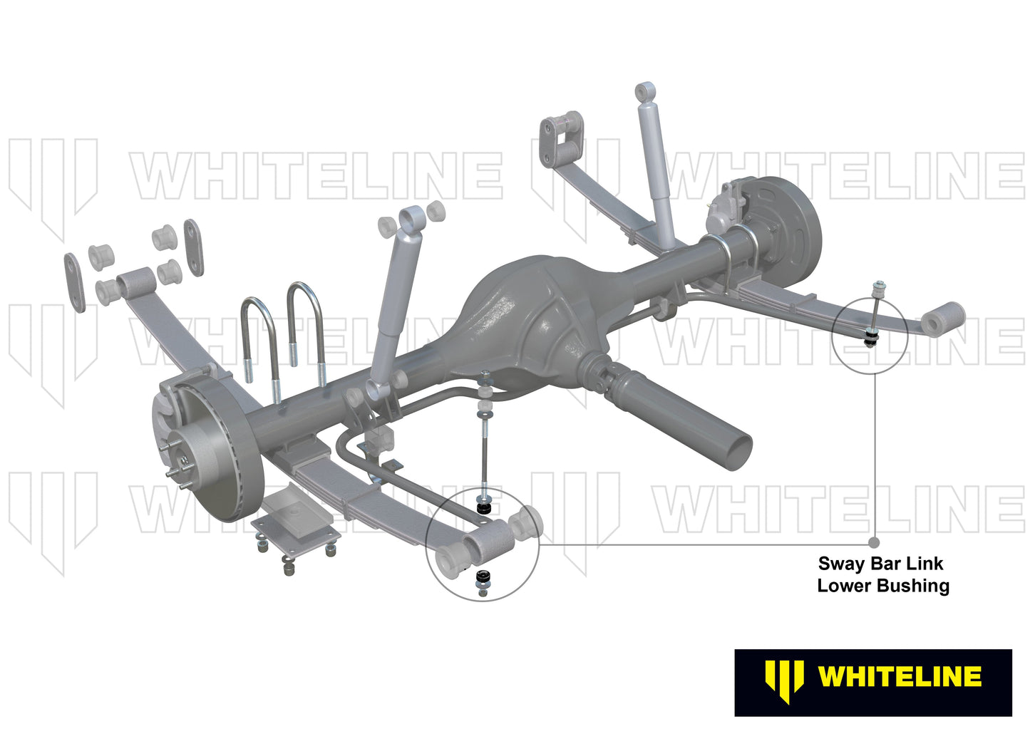Sway Bar Link - Lower Bushing Kit to Suit Jeep Cherokee XJ