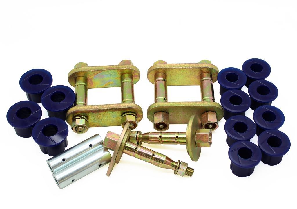 Superpro Rear Greasable Shackle and Bush Kit (KIT136SK)