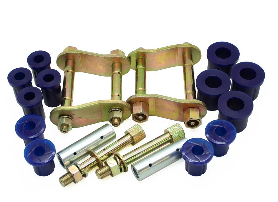 Superpro Rear Greasable Shackle and Bush Kit (KIT143SK)