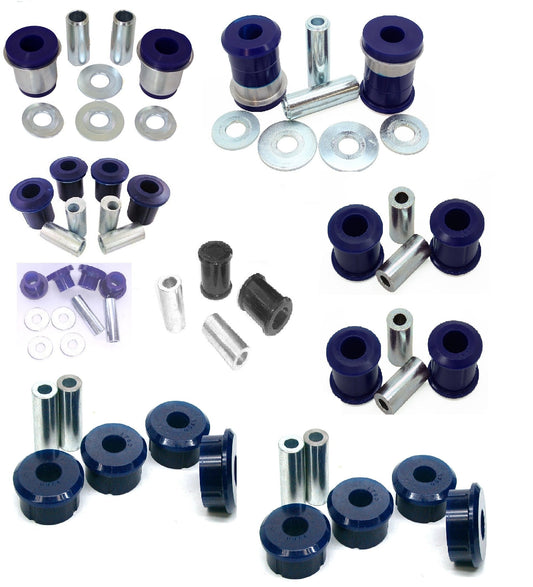Superpro Front and Rear Suspension Bush Kit - Offset (KIT204K)