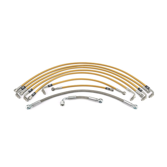 Audi 80 B4 2.3 E 10V NG 1991-1996 Fuel Injector Lines HEL Stainless Steel Braided