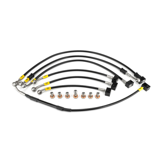 Yamaha MT-09 ABS inc. Sport Tracker / SP 2013-2020 Flexible ABS Replacement Brake Lines HEL Stainless Steel Braided