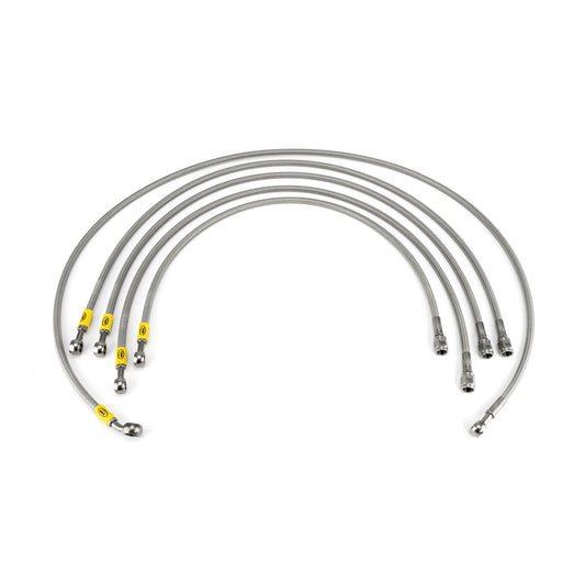 Volkswagen Corrado 2.0 9A 16V (M10 Injectors) Fuel Injector Lines HEL Stainless Steel Braided